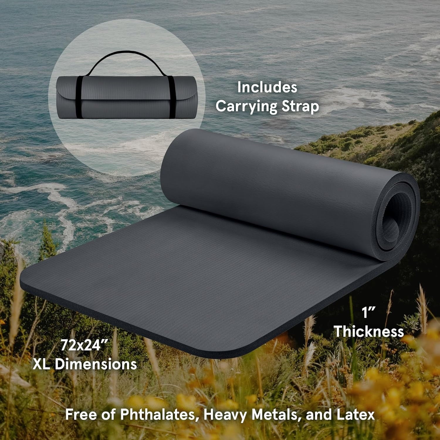 Thick Non-Slip Yoga Mat