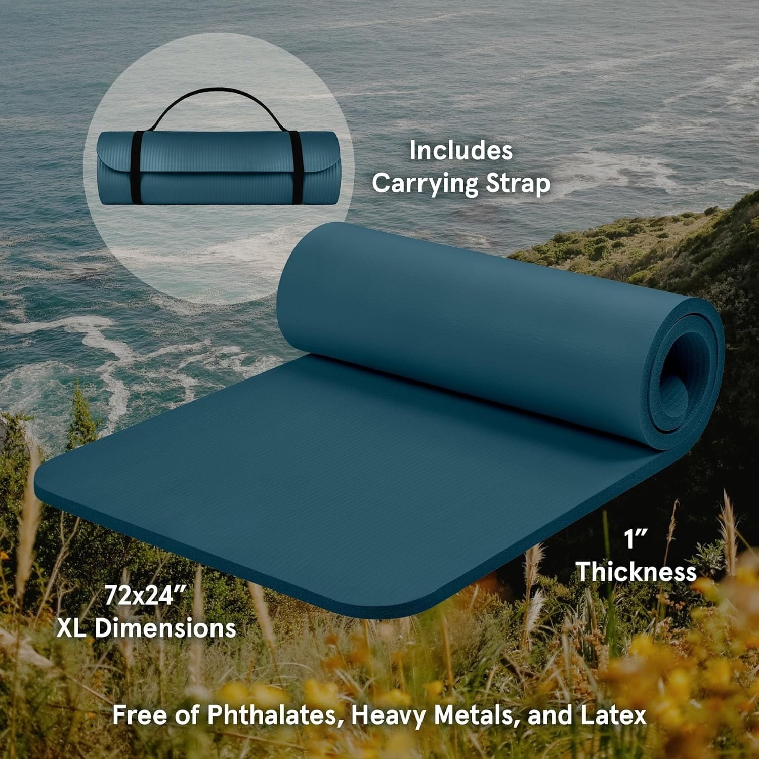 Thick Non-Slip Yoga Mat