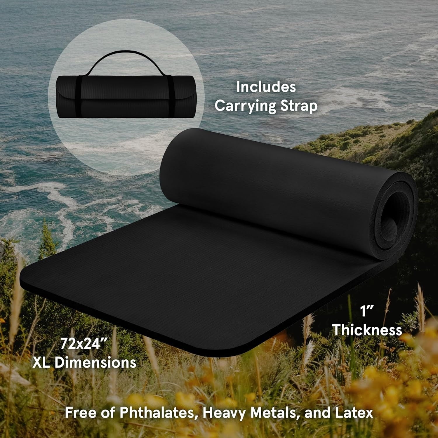 Thick Non-Slip Yoga Mat