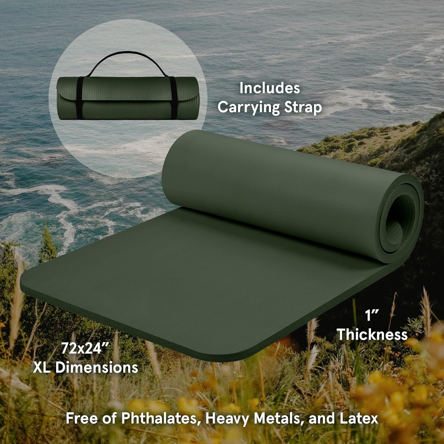 Thick Non-Slip Yoga Mat