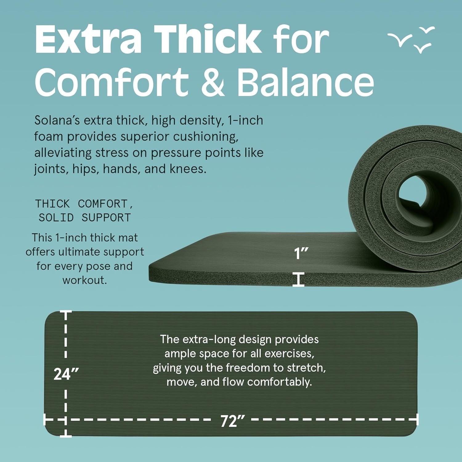 Thick Non-Slip Yoga Mat
